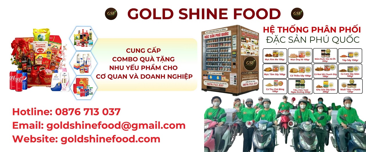 Banner gold shine food