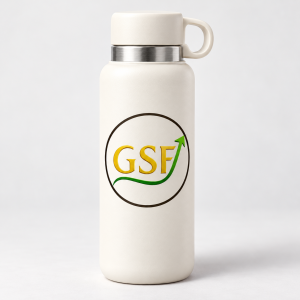 Bình giữ nhiệt GSF màu kem