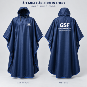 Thiết kế áo mưa cánh dơi GSF